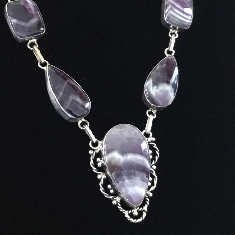 Amethyst Stone Necklace